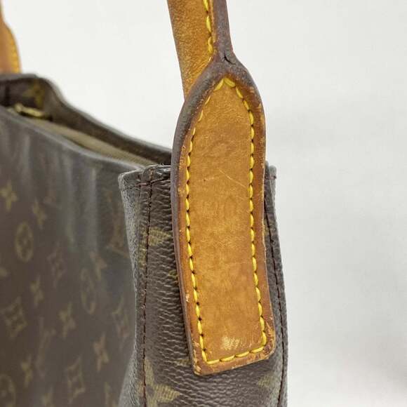 LOUIS VUITTON Brown Monogram Looping GM Shoulder Bag - Picture 13 of 16